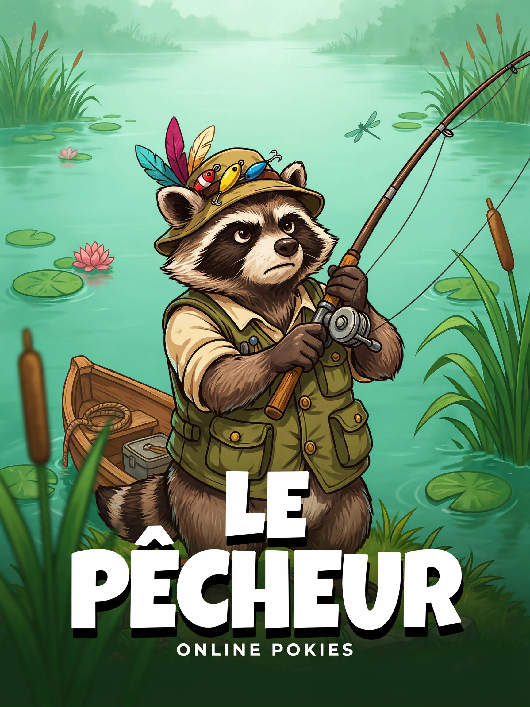 Le Fisherman pokie loading screen
