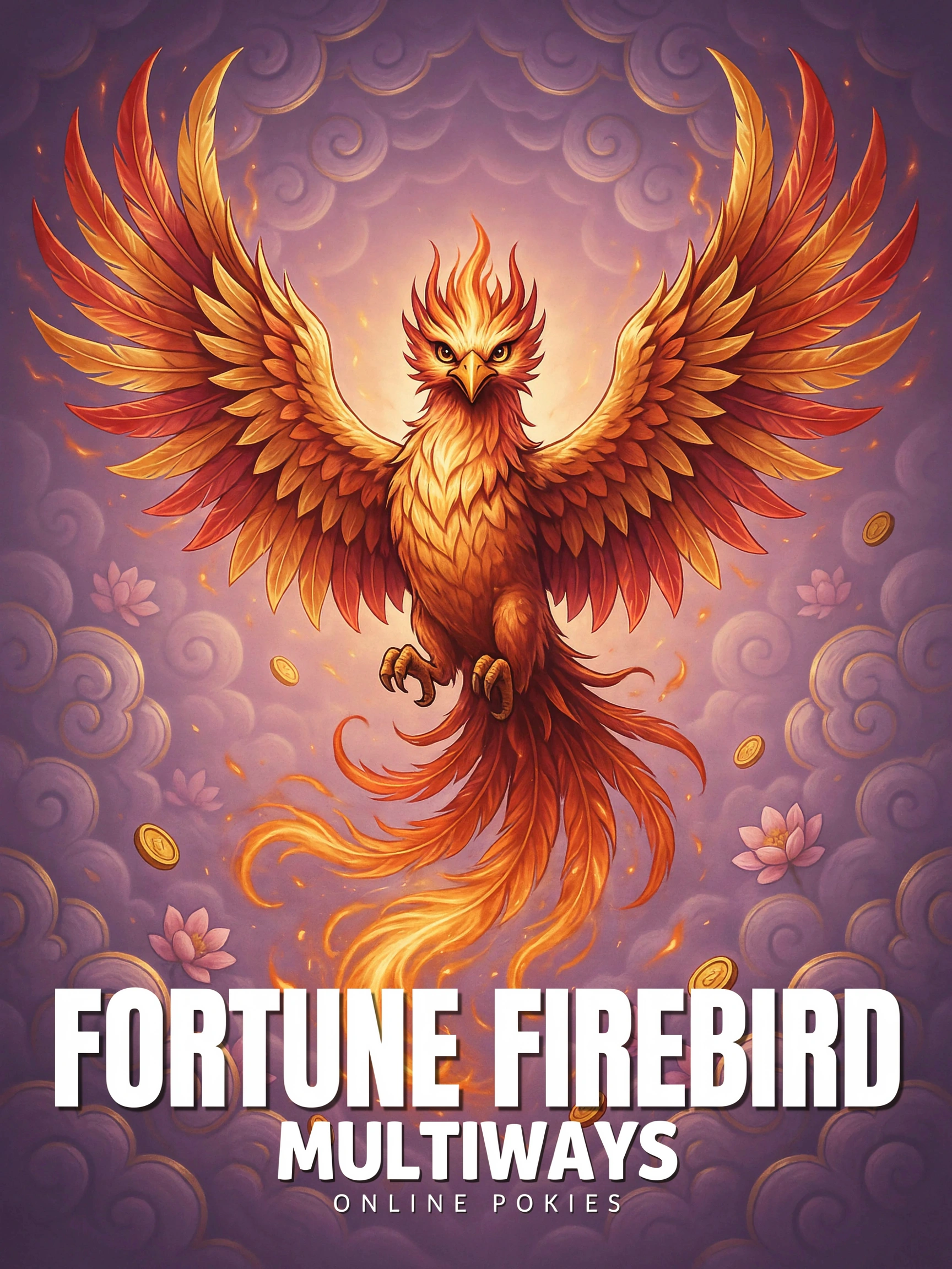 Lucky Phoenix Megaways pokie game artwork