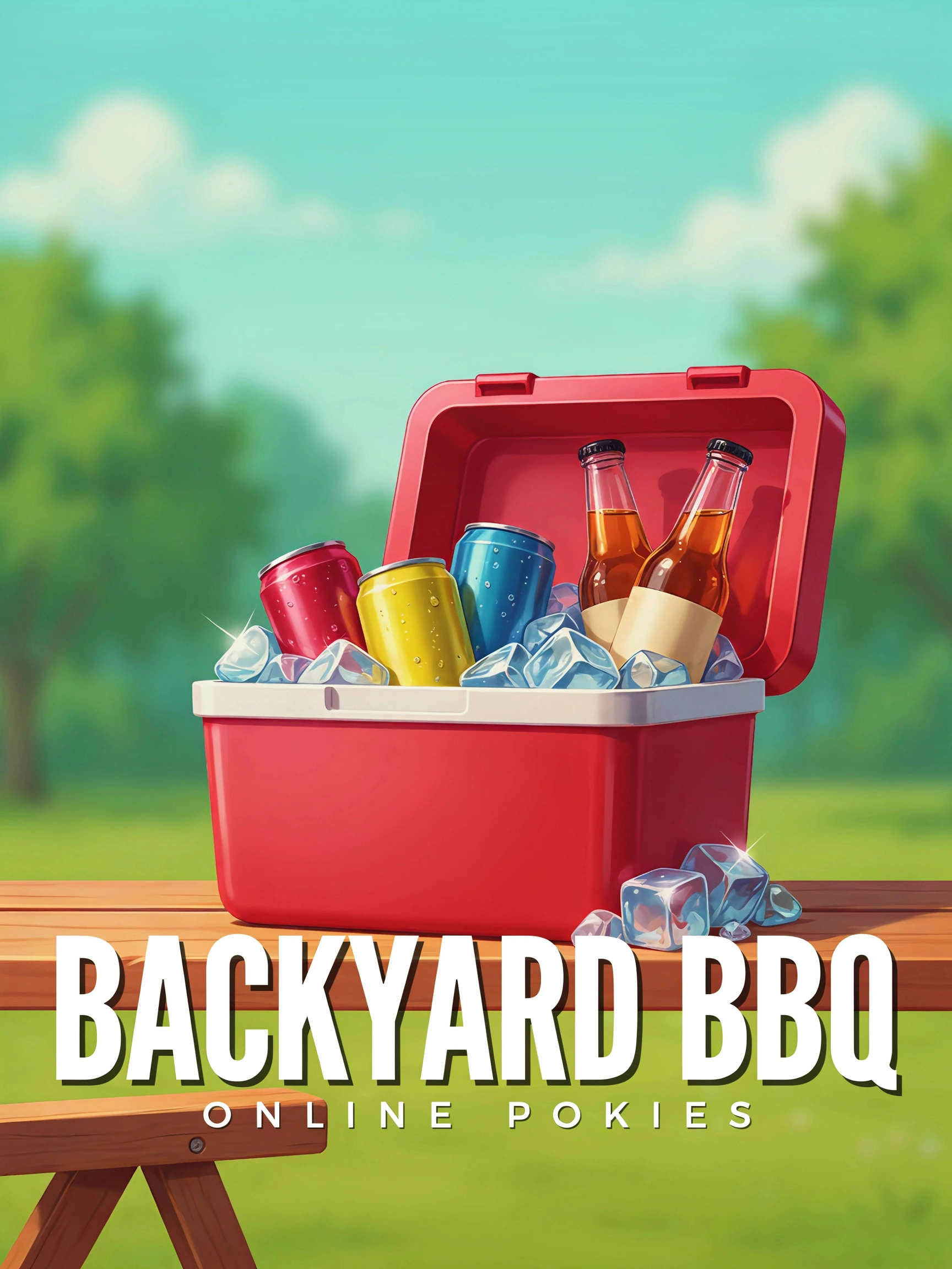Title art for the Cookout online pokie