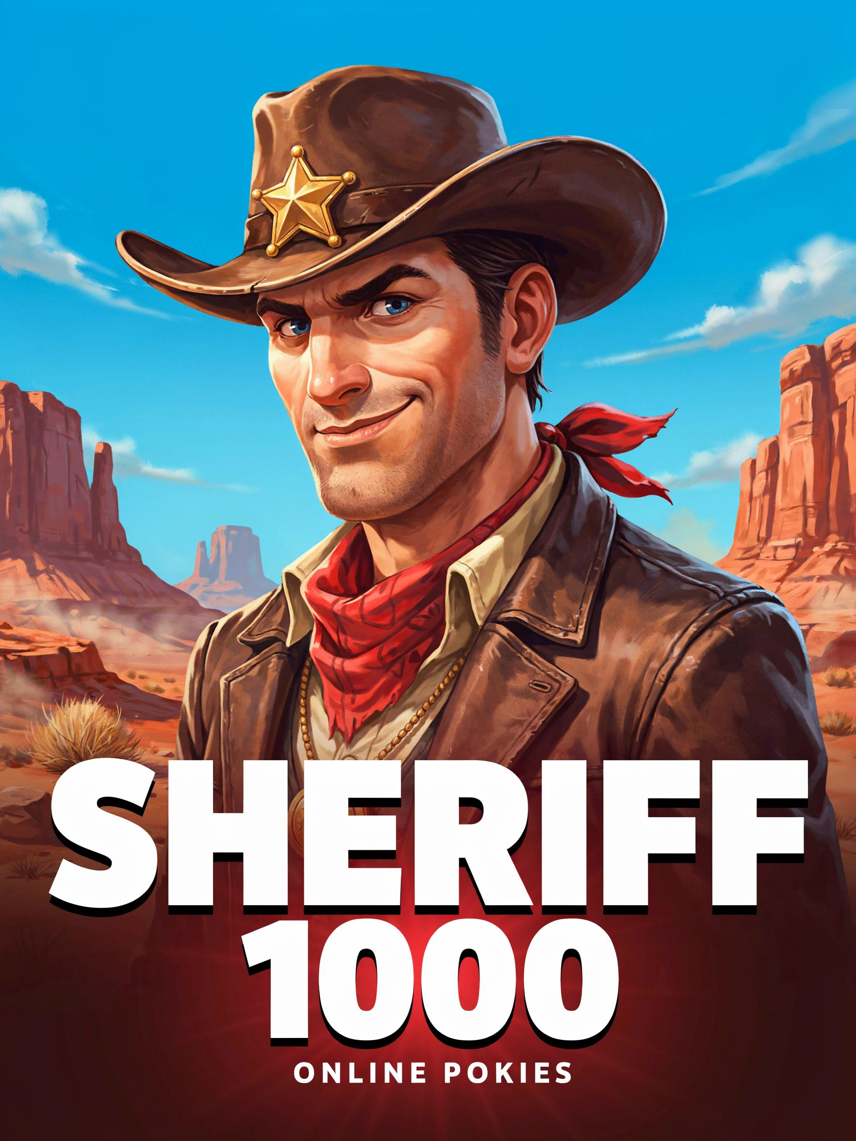 Screenshot of the Cowboy 1000 pokie