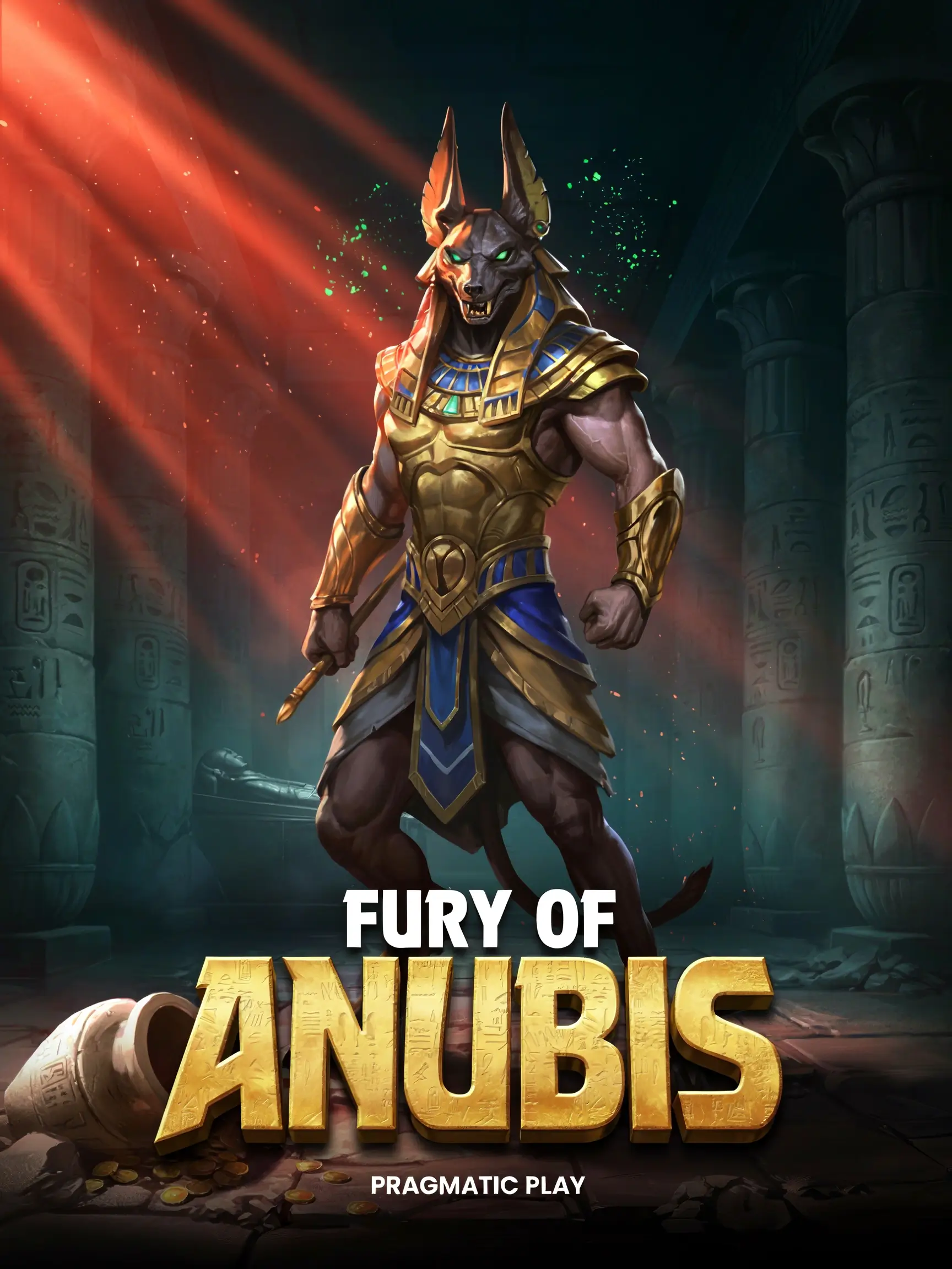 Fury of Anubis pokie loading screen