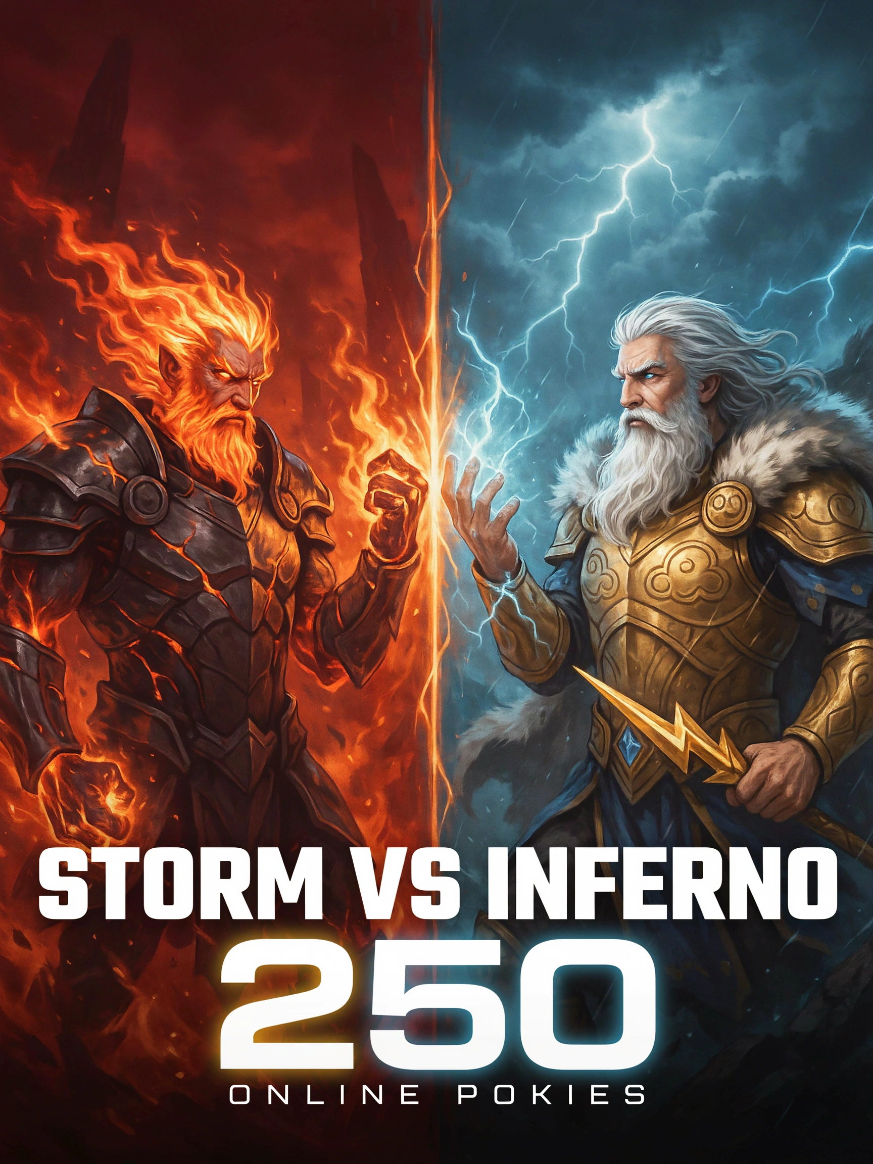 Preview of the Thunder vs Underworld 250 online pokie